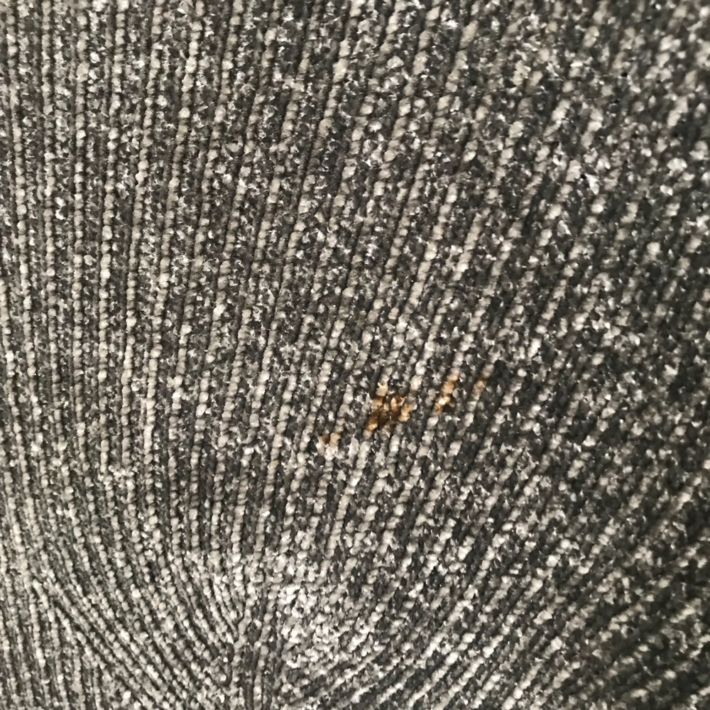 Alexander Wang Grey Velvet Chenille Crop Sweater - Picture 8 of 8